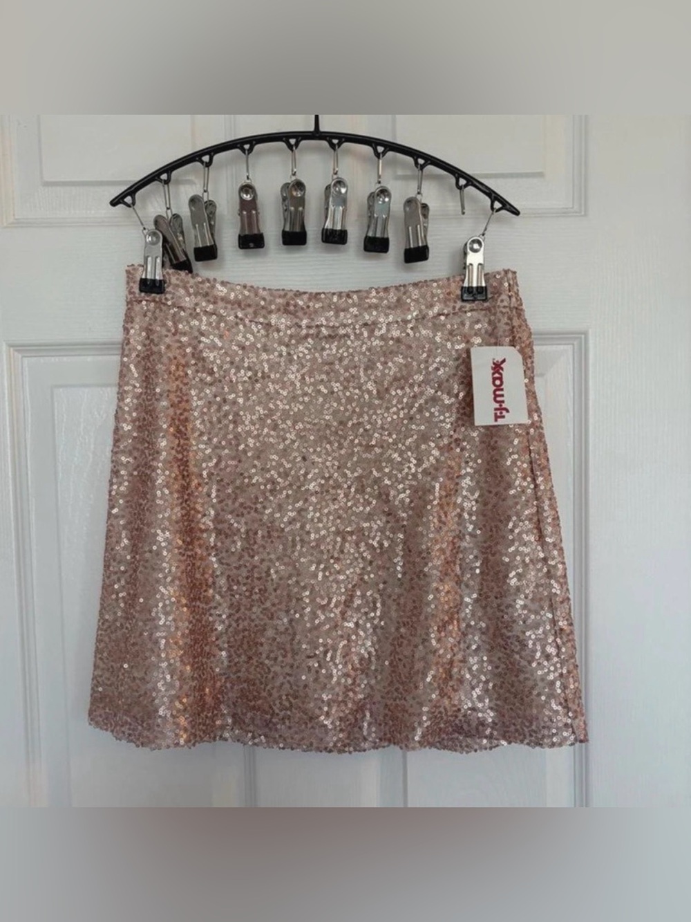 American Eagle Sequins Mini Skirt